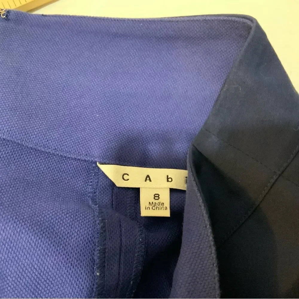 Cabi mini skirt navy blue size 8